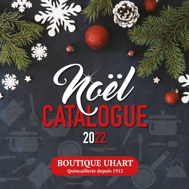 catalogue de Noël 2022 de la boutique Uhart à Biarritz